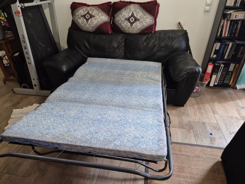 Sofa em pela ( sofa cama)