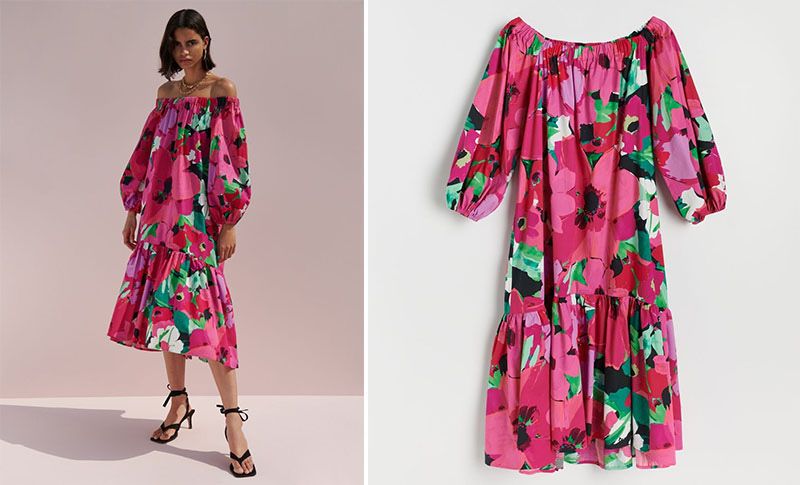 Неймовірно яскравий сарафан з квітковим принтом