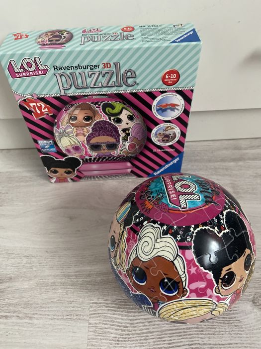 Puzzle 3D LOL Surprise 72 elementy