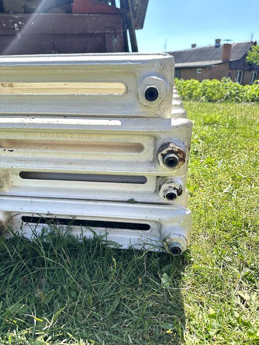 Радіатор батарея чавунний 7 ребер 4 шт