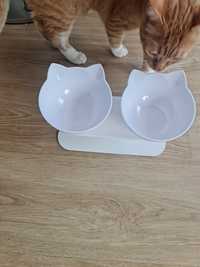 Taças comida para gatos