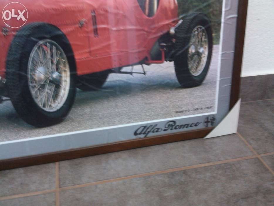 Quadro de parede Alfa Romeo 90x60 cm
