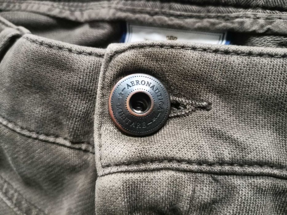 Spodnie Aeronautica Militare męskie bojówki