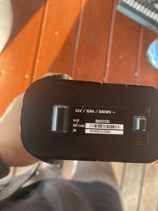 Bateria rowerowa QWIC Smart Lithium-Ion 36V/15Ah/540Wh
