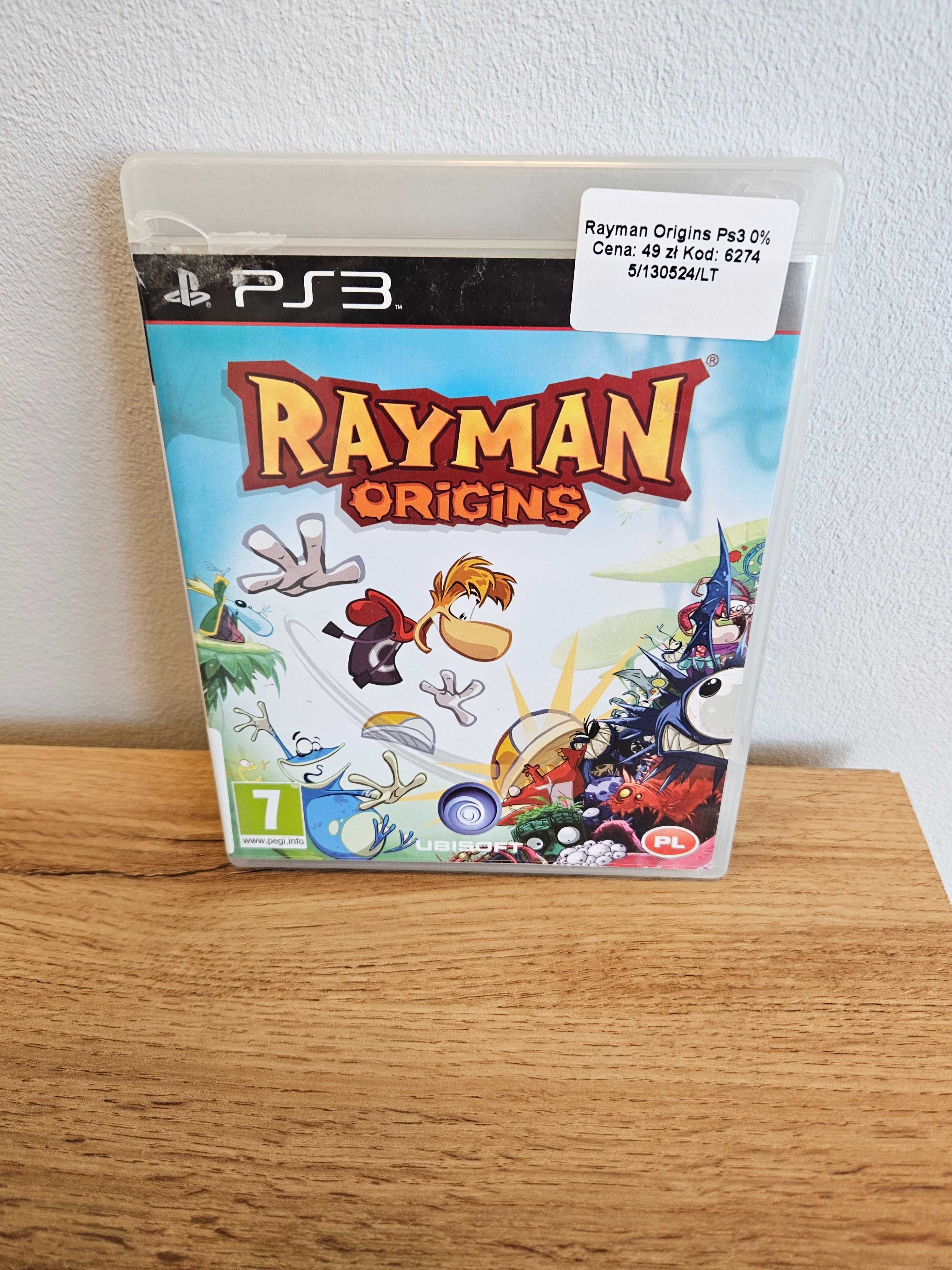 Rayman Origins PlayStation 3 Az Game & GSM 6274