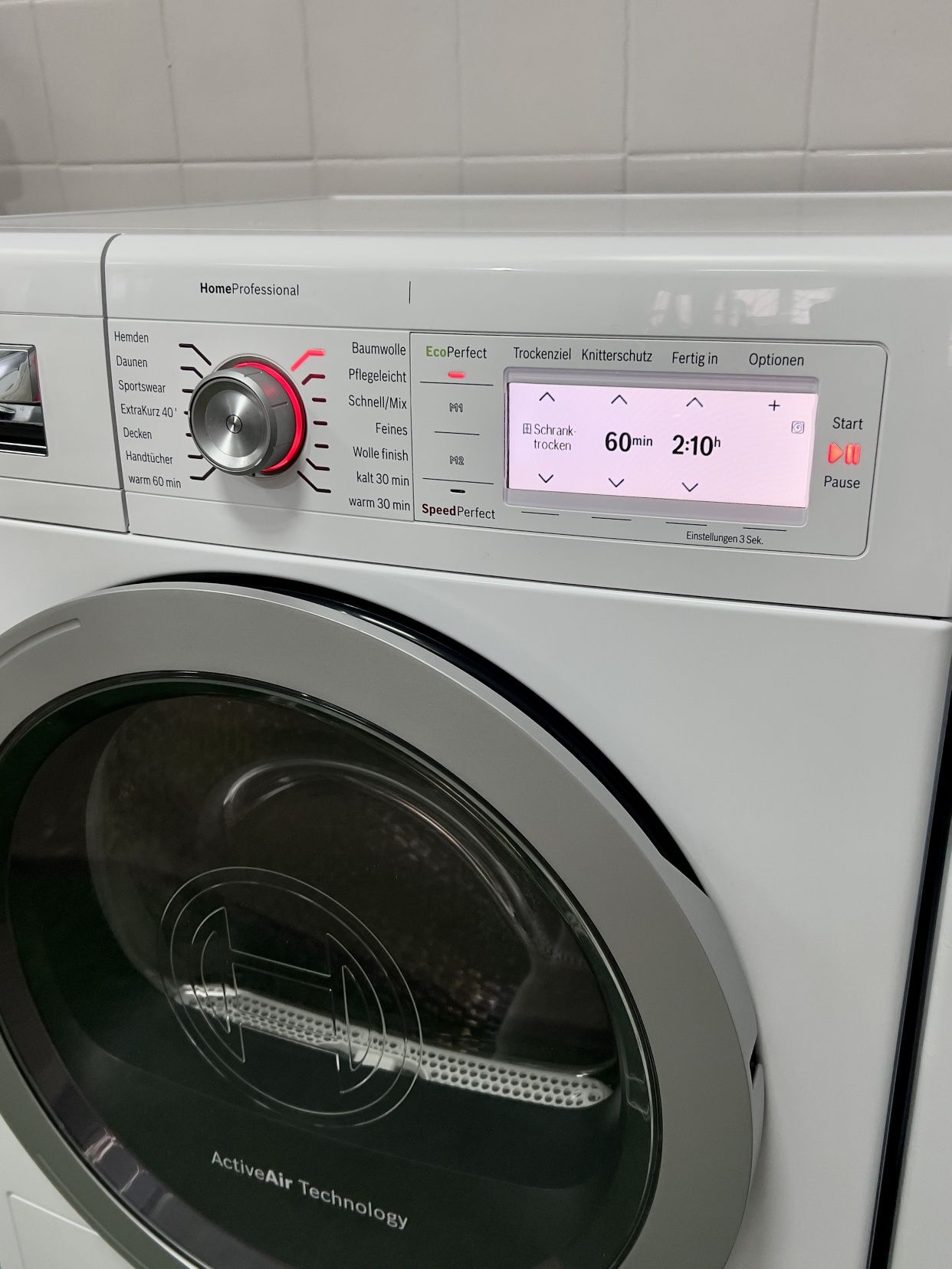 Комплект пральної і сушильної машина Bosch Home professional