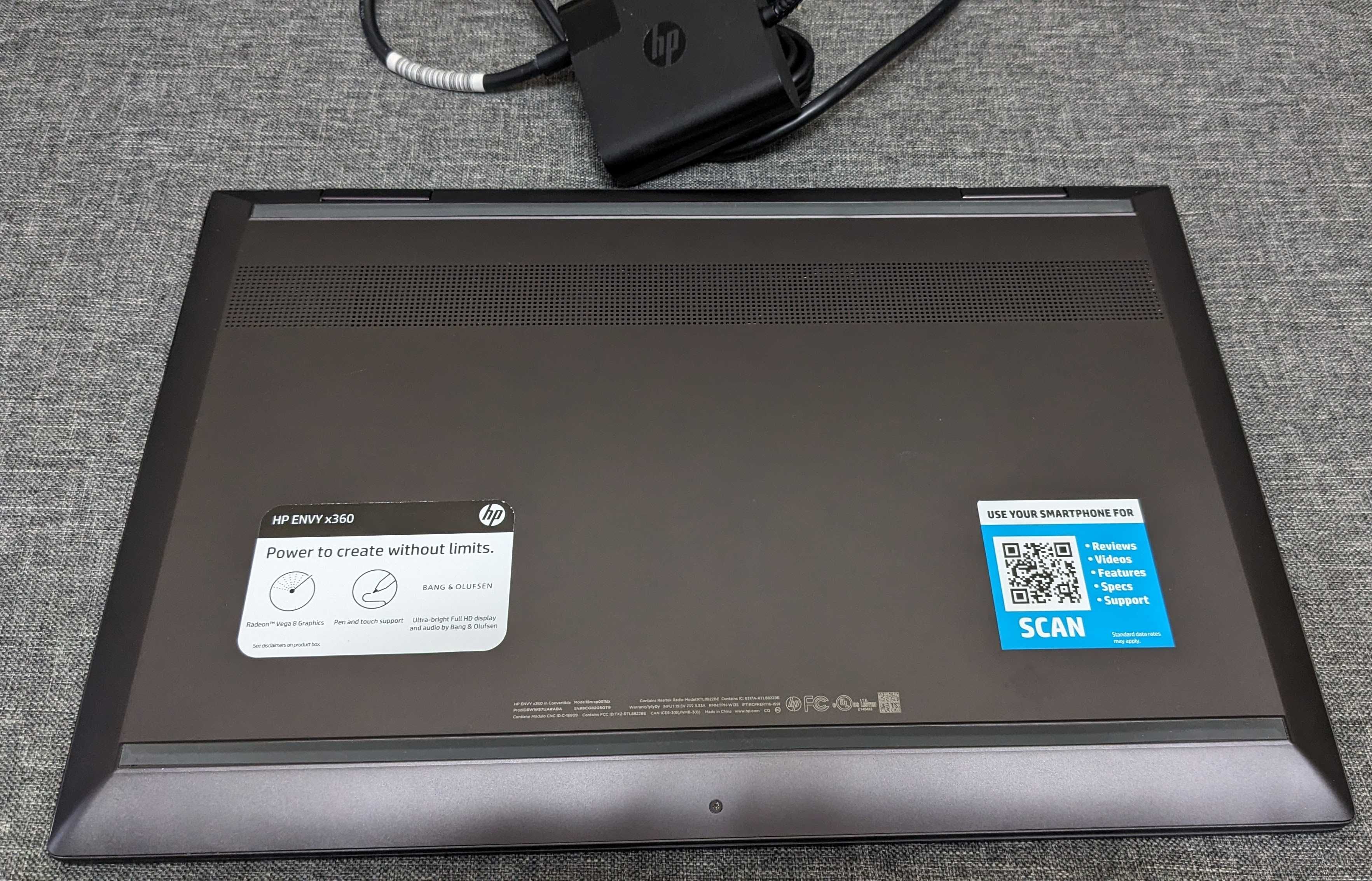 HP ENVY x360 m Convertible Ryzen 5/16GB/Vega 8/2TB SSD  ноутбук