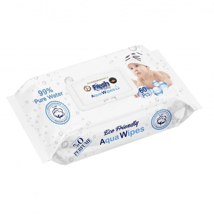 Chusteczki nawilżane Aqua Wipes Fresh Baby