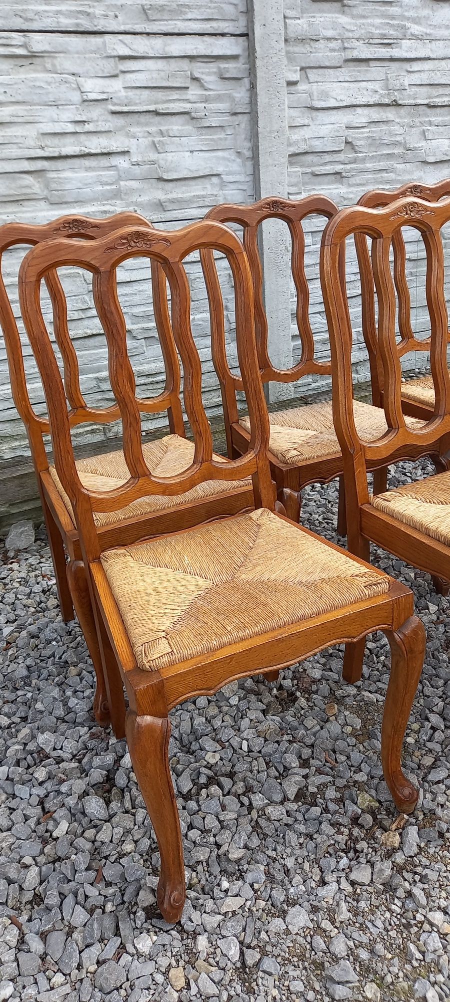 Krzesla ludwikowskie komplet 6szt