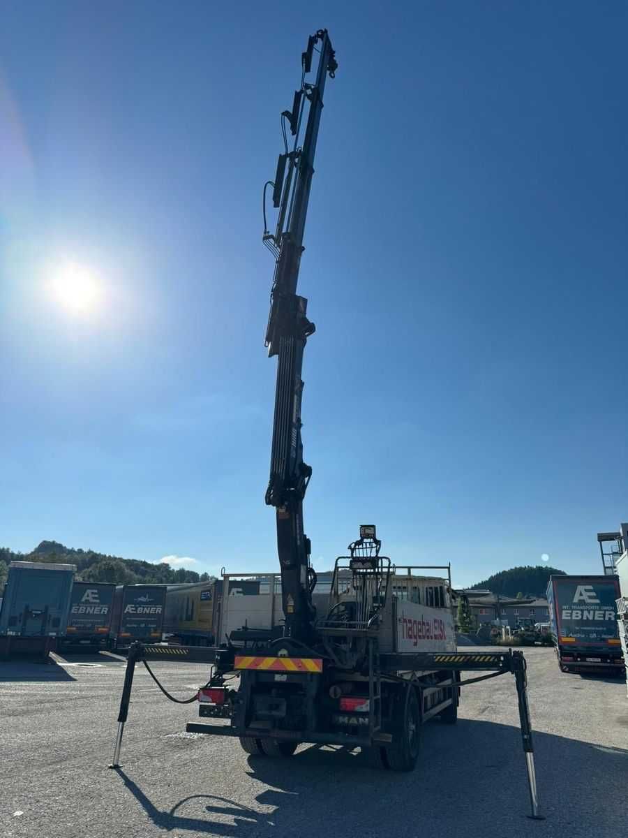 Бортовий автомобіль MAN TGM 18.340 краном маніпулятором Hiab 122 2010р