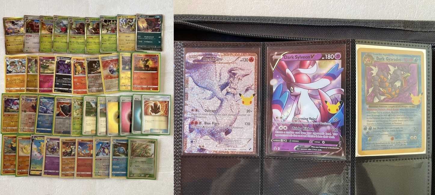 Lote Cartas Pokémon GX/EX/Vmax/Vstar/Holo/Full Art