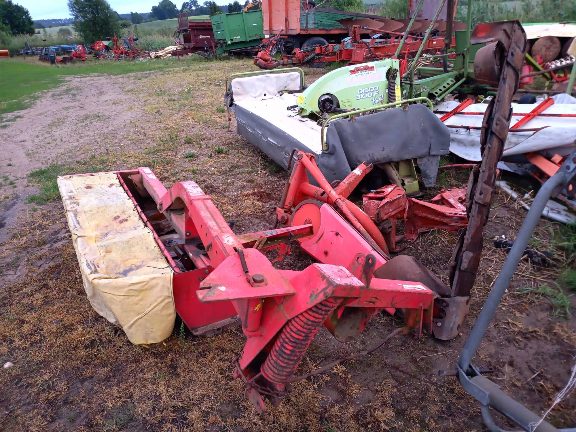 Części do kosiarki Vicon Deutz fahr Dysk tryb piasta kuhn krone
