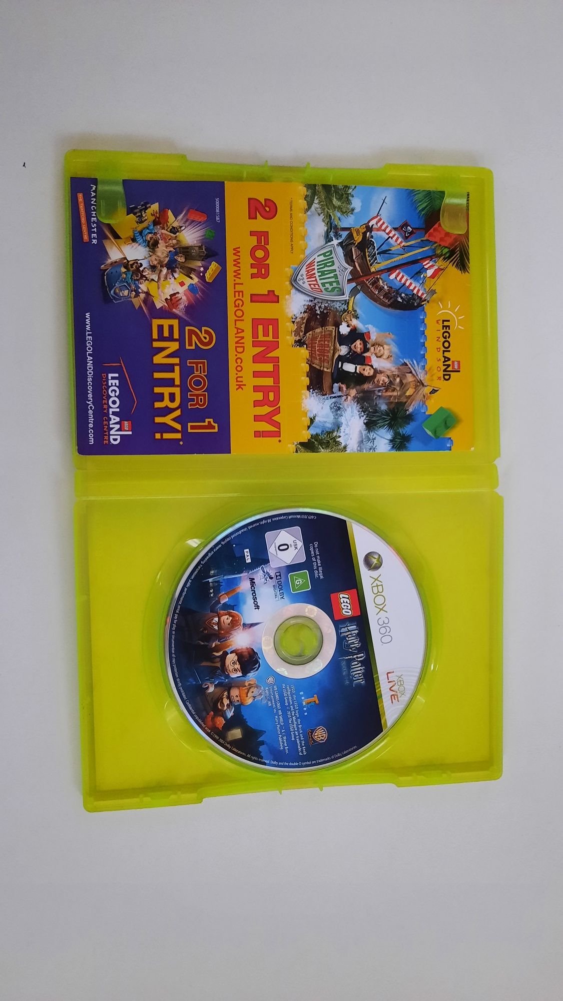 Lego Harry Potter 1-4 bdb stan  gra xbox 360