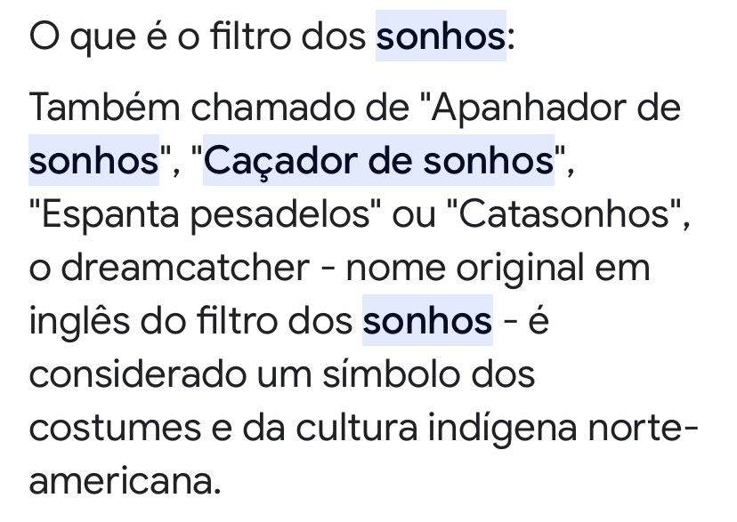 Caçador de sonhos e boa energia