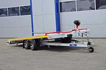 Blyss Silverstone mocna  aluminiowa laweta 455x209x5 3000 kg uchylna