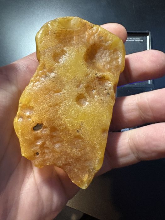 Bursztyn Baltycki oczyszczony i naladowany intencja milosci