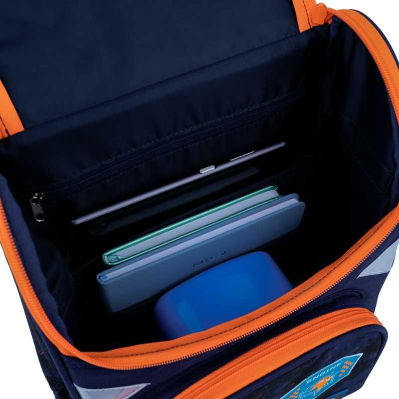 Рюкзак шкільний GoPack  каркасний , ортопедичний + папка Кайт KITE