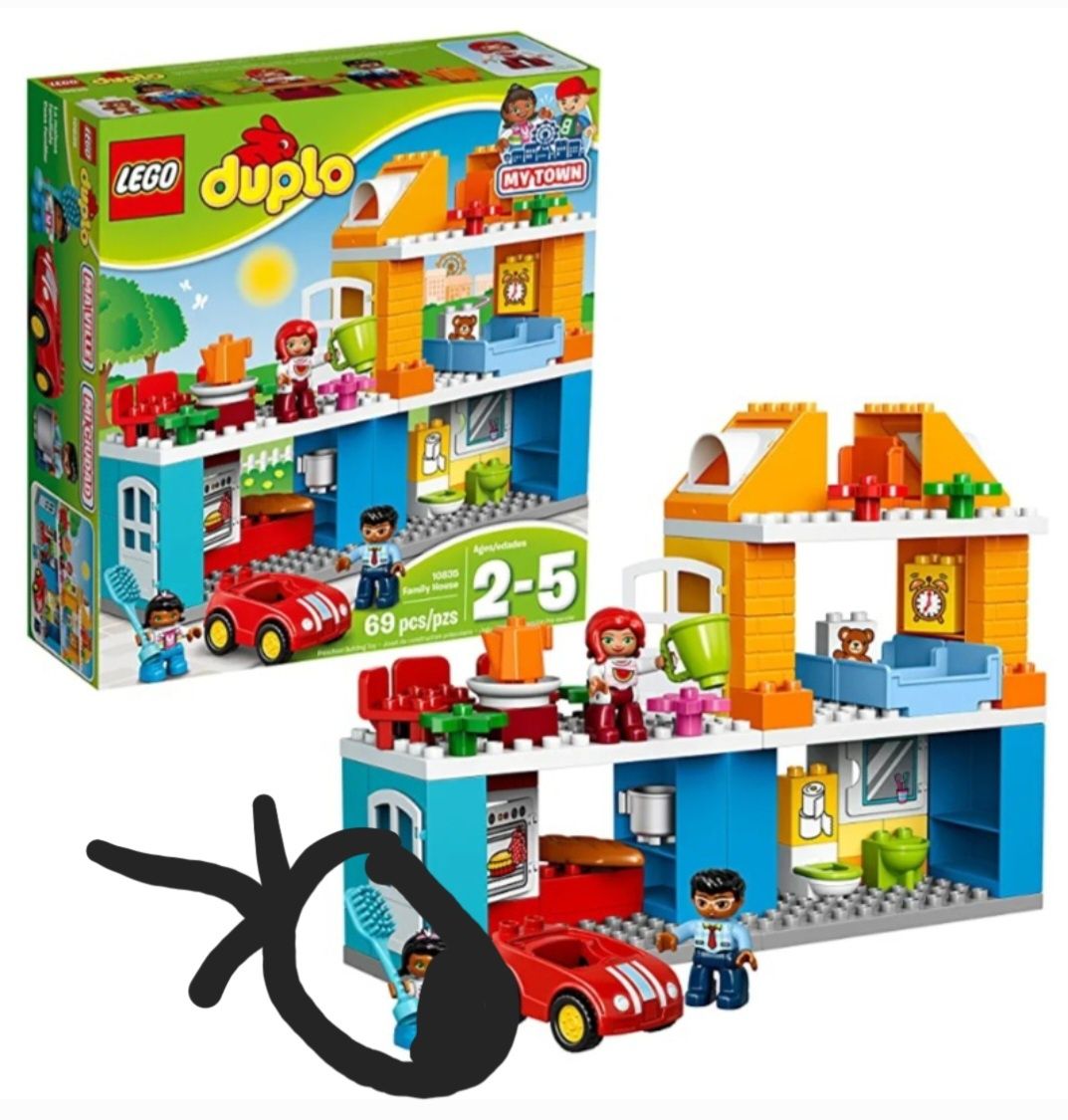 LEGO DUPLO oryginalny zestaw My Town nr. 10835