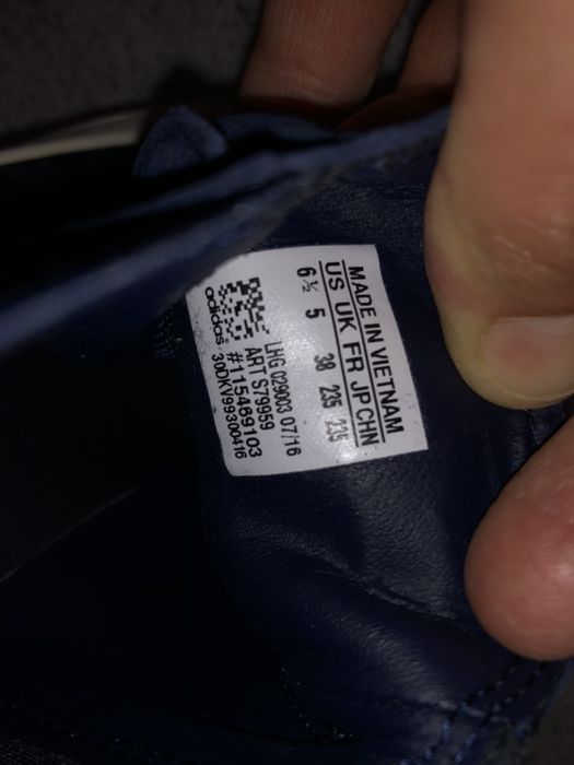 Кеды женские adidas кроссовки кожа синий весна 38 слипоны замш 36.5