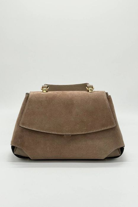 Замшева сумка (натуральна шкіра)