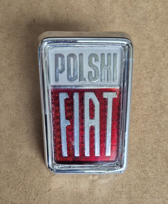 Znaczek emblemat Polski Fiat 126p