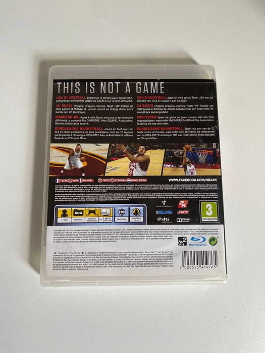 NBA2K17 - Videojogo para PS3