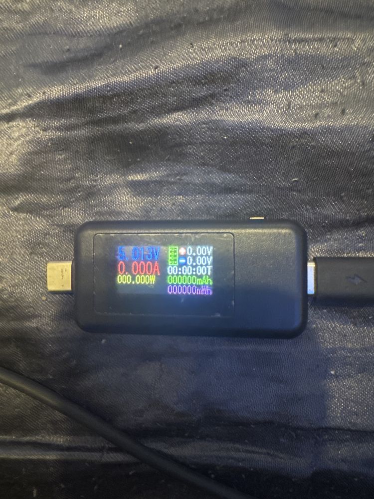 Tester USB typu C 4-30V miernik napięcia rozrządu