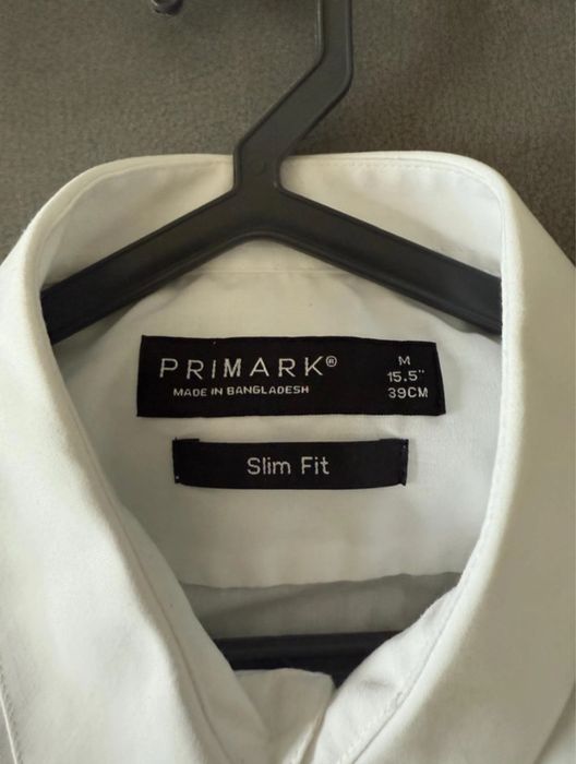 Conjunto 3 camisas Primark tamanho M slim fit ( preto, cinza,branco )