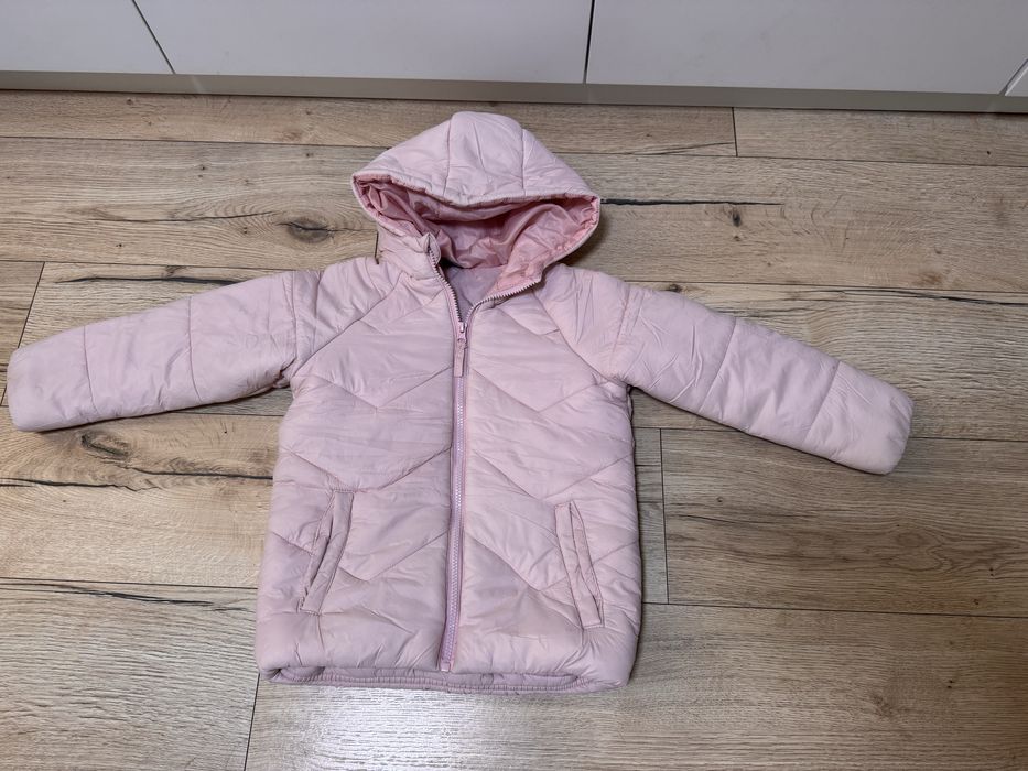 Kurtka pikowana dla dziewczynki 122