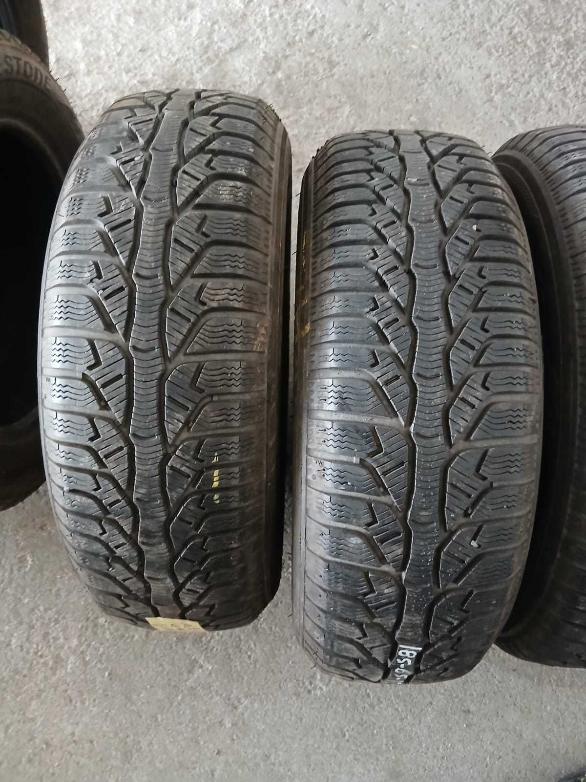 4 Pneus 185/65R15 Kleber como Novos