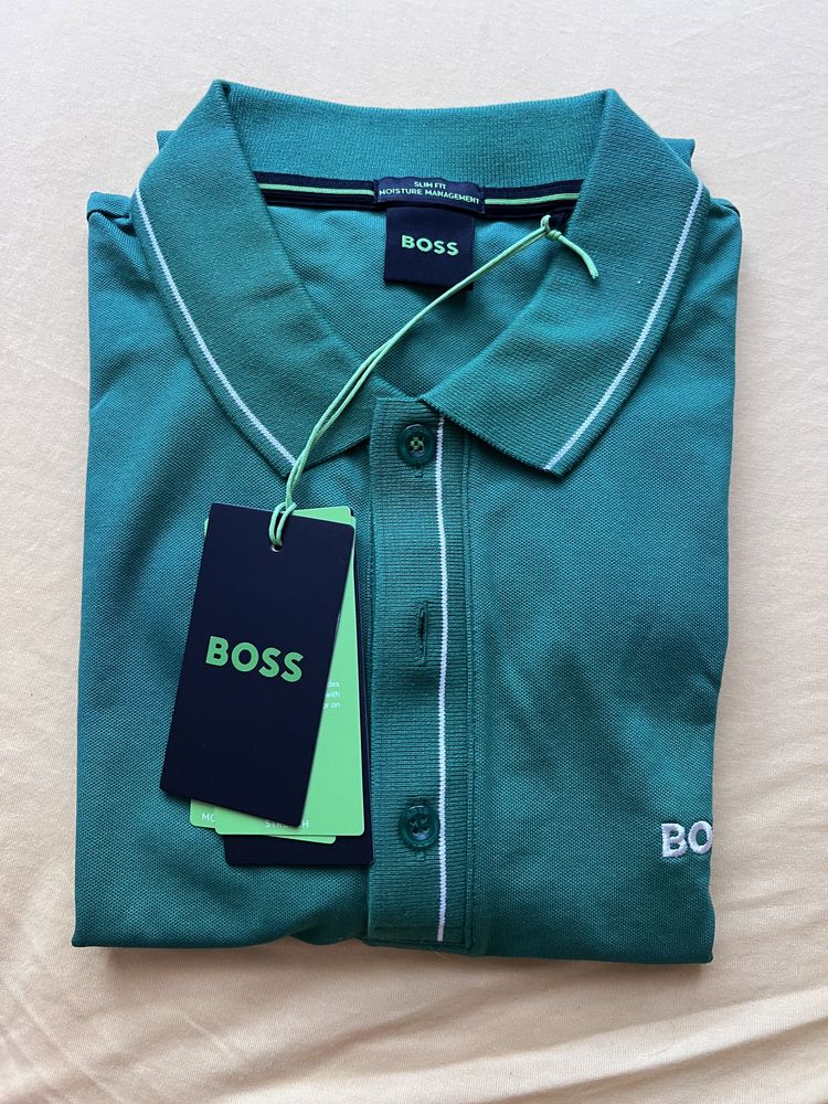 Koszulka polo Hugo Boss L