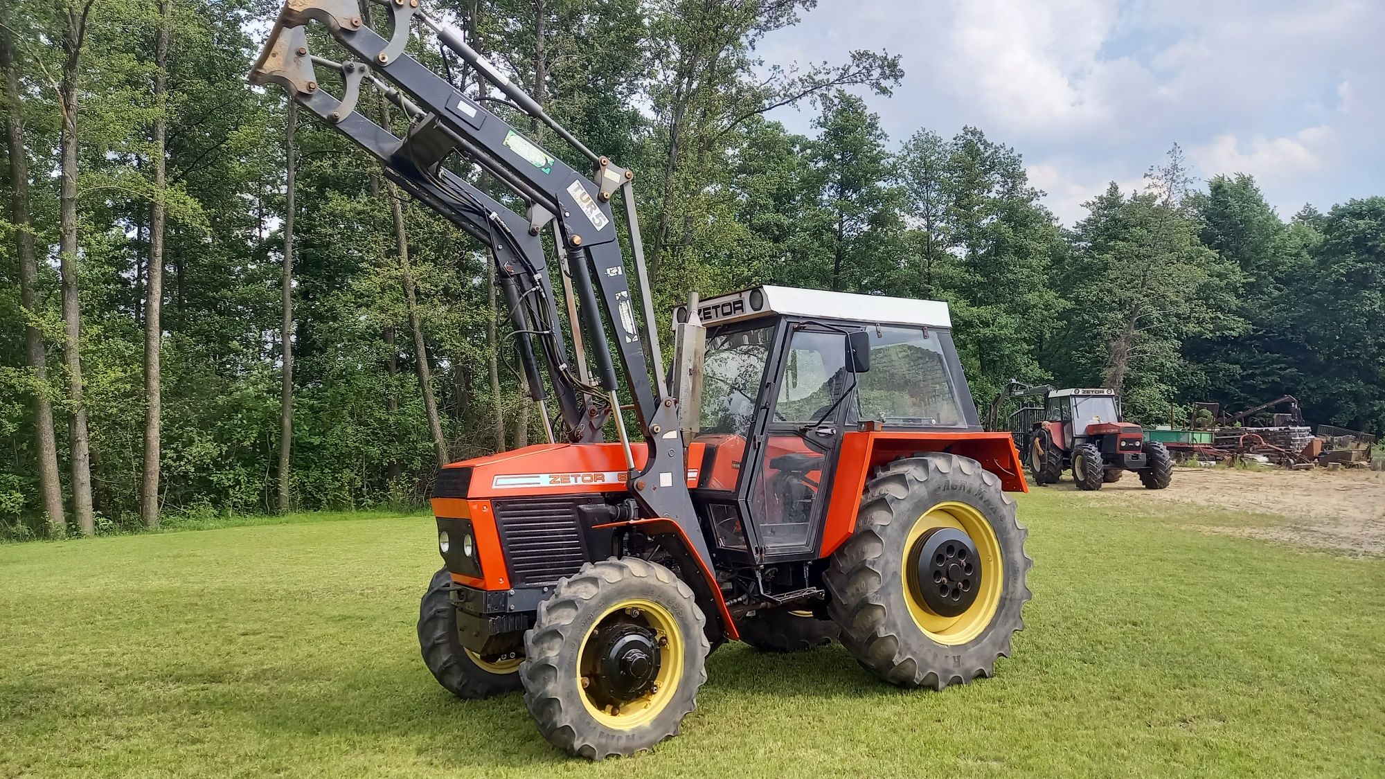 ZETOR 8045 Z TUREM !!!