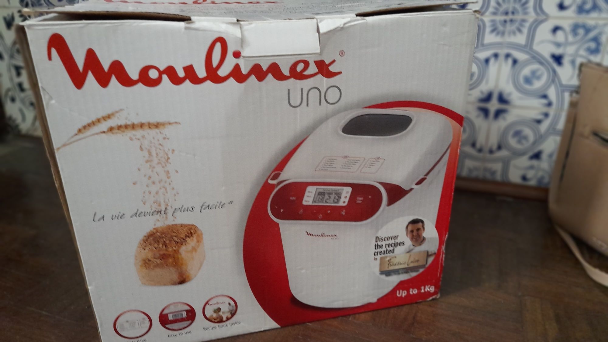 Máquina de fazer pão Moulinex