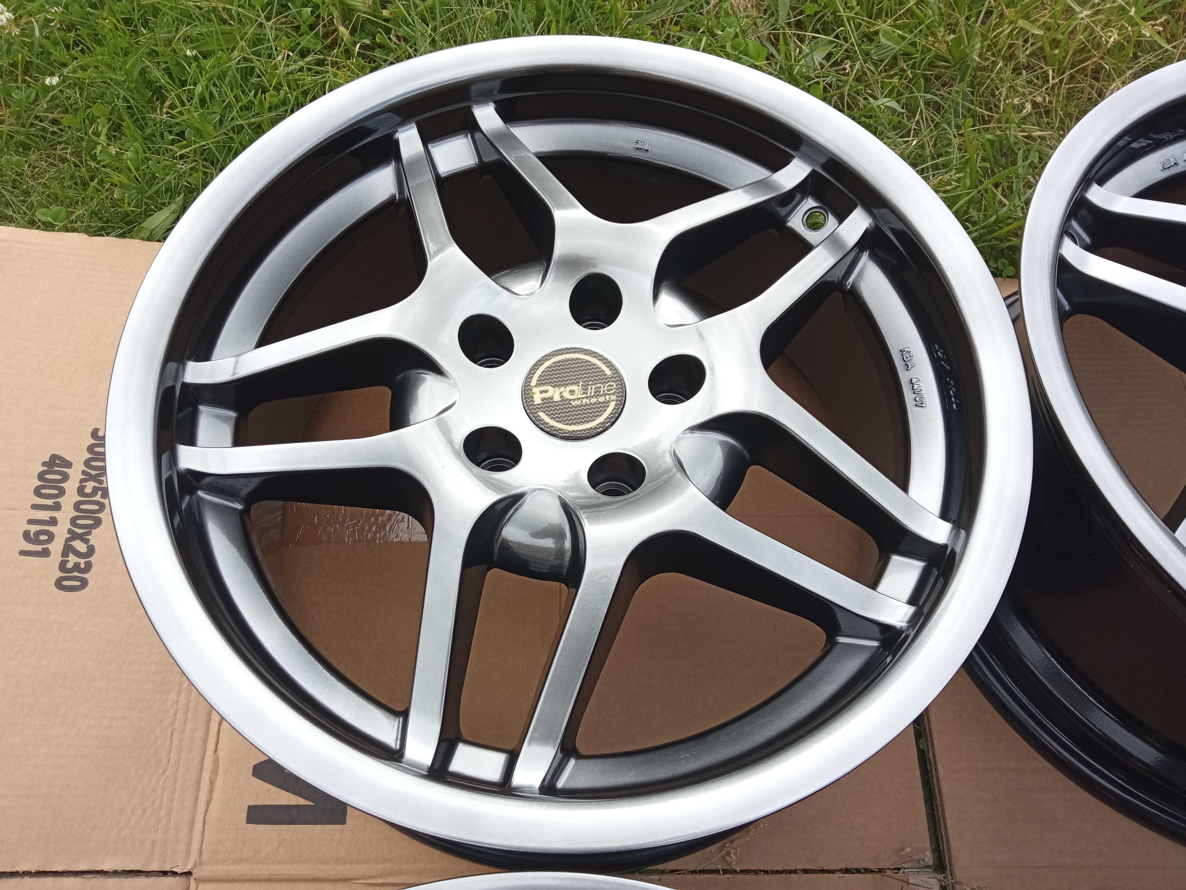 Felgi ProLine 18cali 5x120 et30 8,5J Shadow chrome BMW e39 Opel Insign