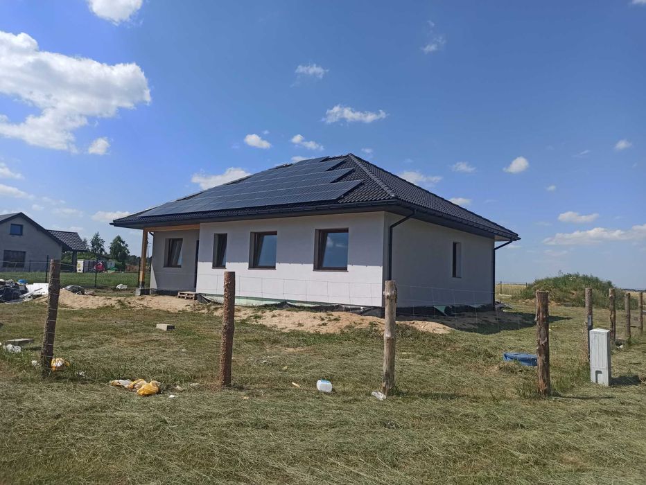 sprzedam ciepły dom z prefabrykatów keramzytowych