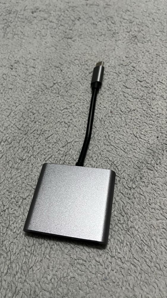 Vendo adaptador hub tipo-c 3 in 1