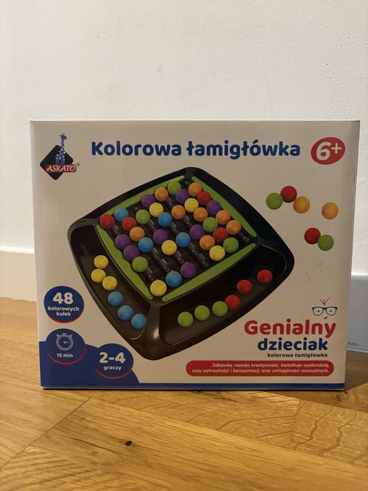 Genialny dzieciak Gra Kolorowa łamigłówka