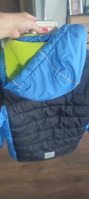 Kurtka zimowa kurteczka narciarska płaszcz parka 134 140