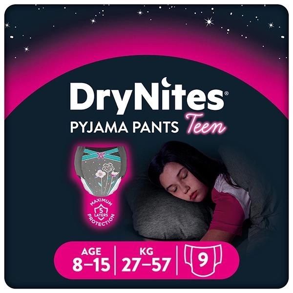 Підгузки-трусики Huggies DryNites 8-15 років 9 шт