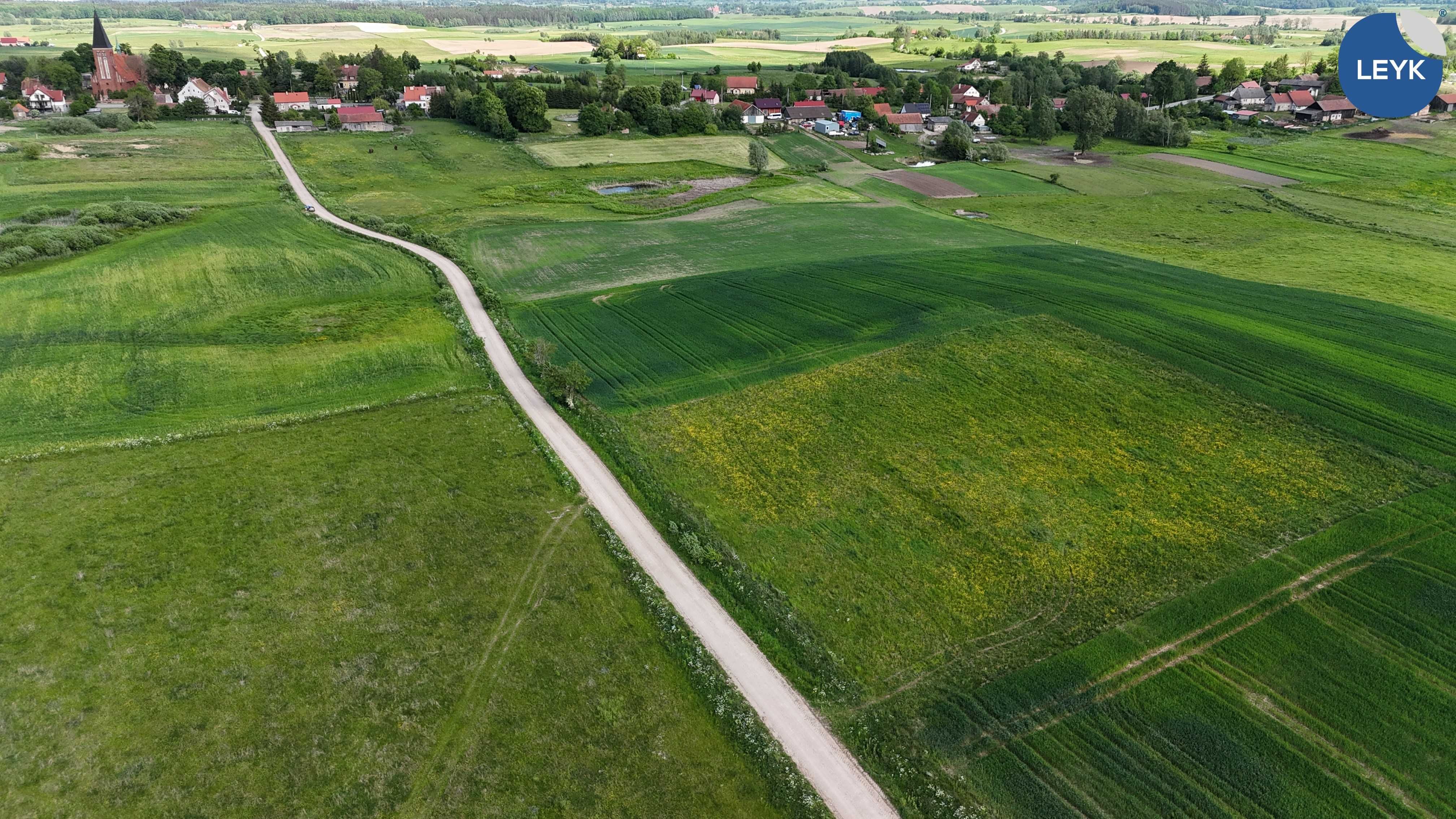 duża i zadbana działka w sercu Warmii – jezioro Blanki