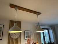 Lampa Ikea Skurup biała 38 cm