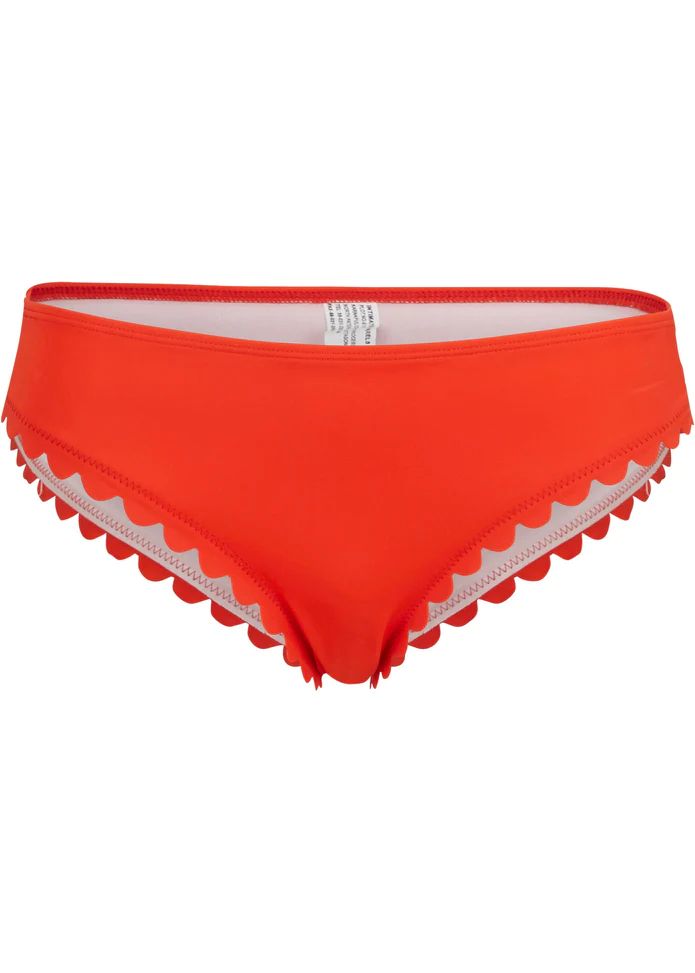 bonprix majtki od bikini falbankowe wykończenie 42