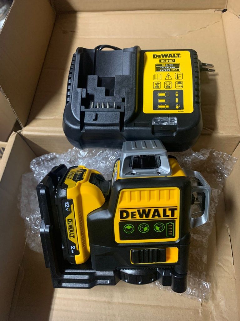 Laser DEWALT 12 linhas verde profissional