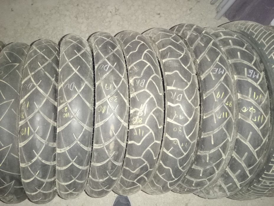 Lote pneus mota jante 17 /18 /19 /21