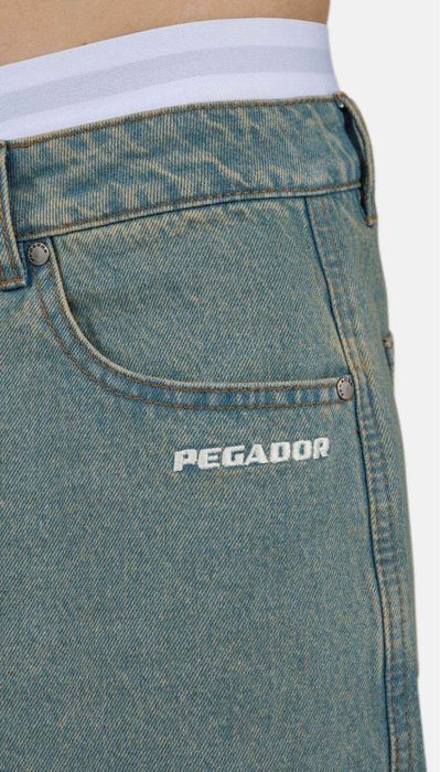 Шорти вінтажні оверсайз Pegador з ефектом washed