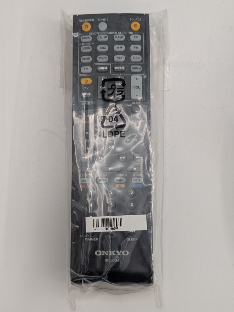 Pilot Onkyo RC-865M oryginalny nowy TX-NR626 Nr525 NR636
