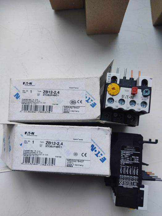 Теплуха, Теплове електрореле Eaton Moeller ZB12-2,4
Eaton (Moeller)

2