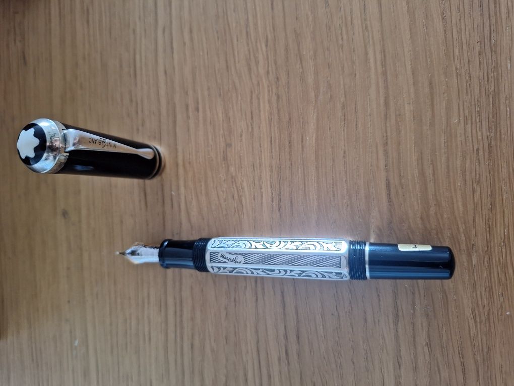 Caneta Vintage Montblanc Marcel Proust Fountain Pen Limited Edition