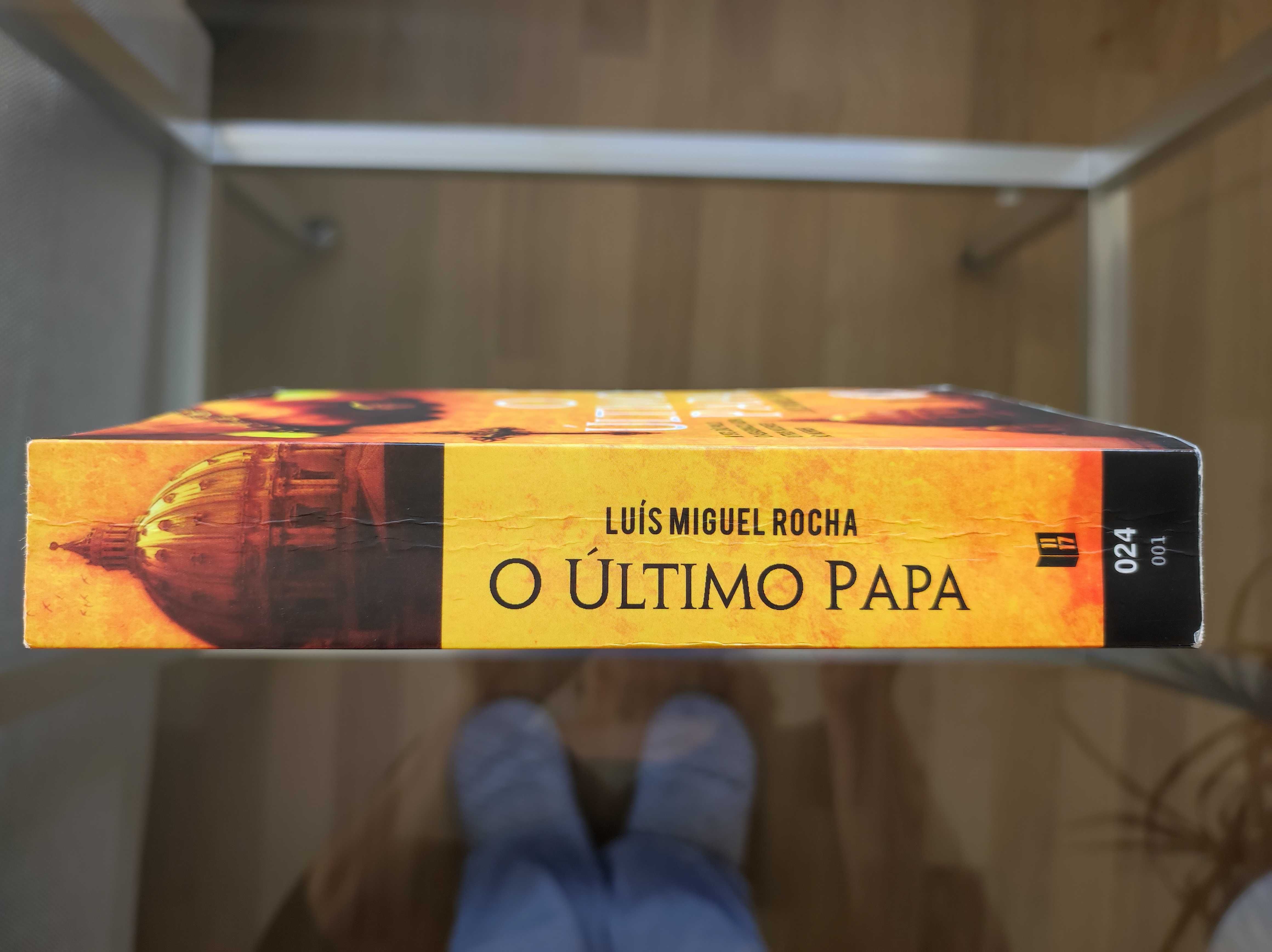 Livro O último papa de Luís Miguel Rocha