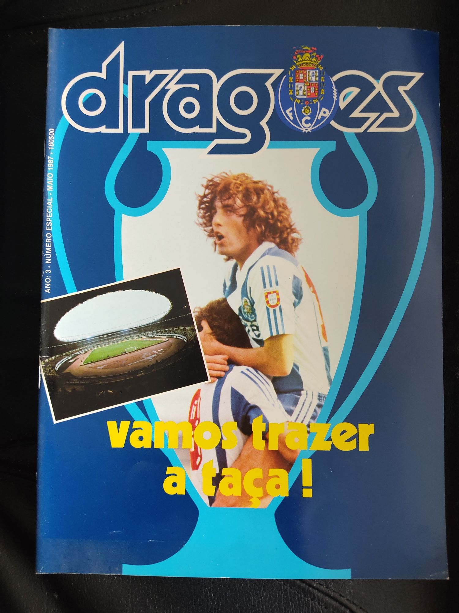 Revista especial Dragões FC Porto Bayern final taça campeões 1987
